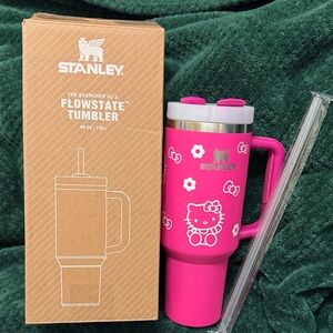 Stanley Pink Hello Kitty 40oz Travel Tumbler with Handle